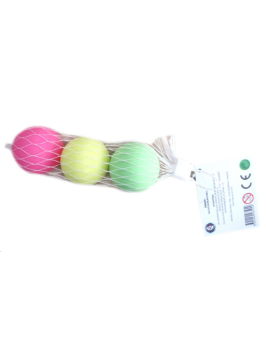 3 BALLES POUR RAQUETTES DE PLAGE