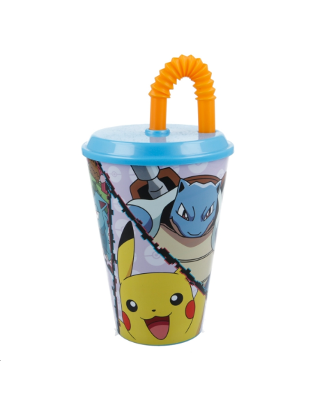 GOBELET POKEMON PAILLE  430ML