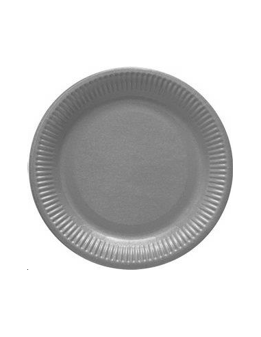 ASSIETTES EN CARTON GRIS