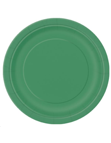 ASSIETTES EN CARTON VERT