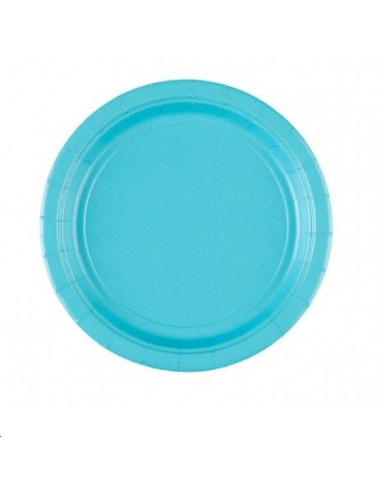 ASSIETTES EN CARTON TURQUOISE