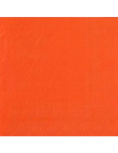 SERVIETTES en papier ORANGE