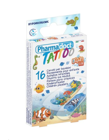 PANSEMENT ENFANTS TATTOO 16PCS