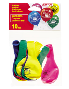 BALLONS JOYEUX ANNIVERSAIRE