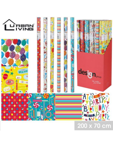 PAPIER CADEAU PARTY