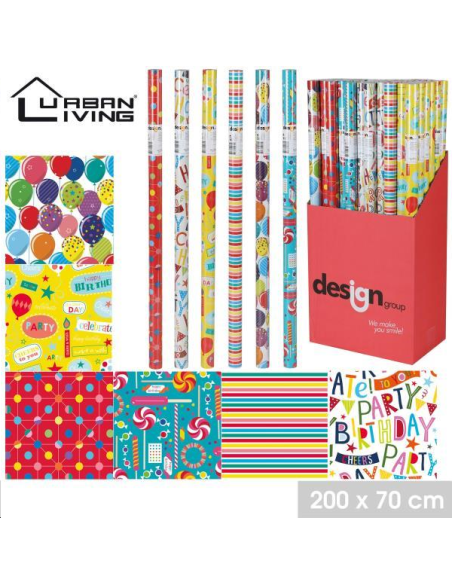 PAPIER CADEAU PARTY