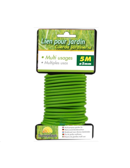 FIL DE FER VERT POUR PLANTES 