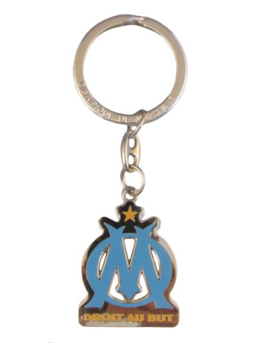 Porte-clef OM en metal