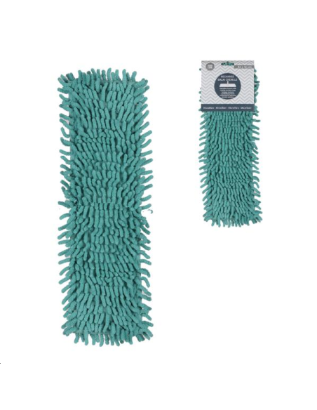 RECHARGE MICROFIBRE CHENILLE AQUA