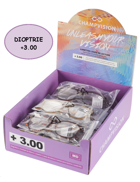 LUNETTES LOUPE 3.0 DIOPTRIE