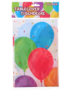 Nappe ANNIVERSAIRE 130x180cm 