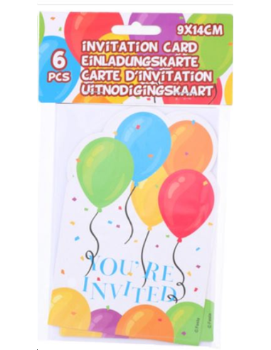 CARTE D'INVITATION ANNIVERSAIRE 