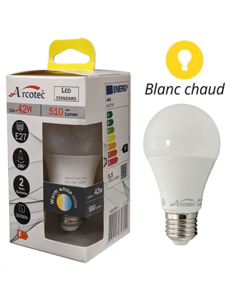 AMPOULE LED B22 EQUIV. 40W