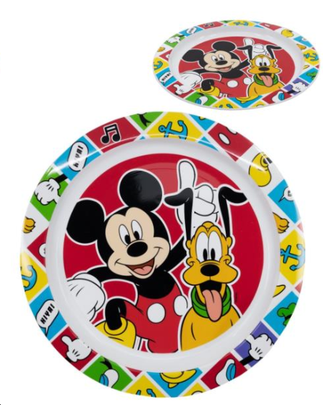 ASSIETTE MICKEY Ø23cm