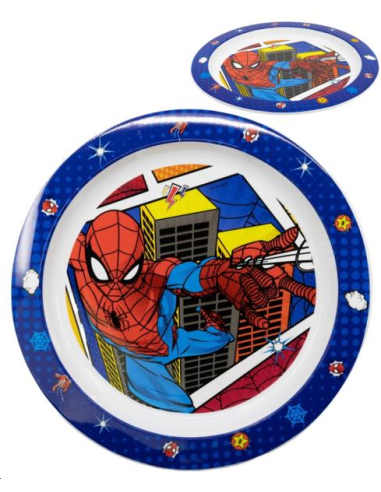 ASSIETTE SPIDERMAN Ø23cm