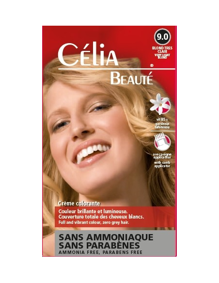 COLORATION CELIA B BLOND TRES CLAIR