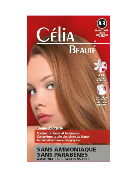 COLORATION CELIA BEAUTE BLOND DORE 