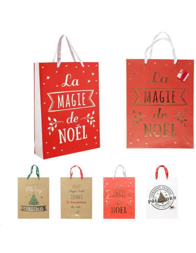 SAC CADEAU NOEL GRAND FORMAT 