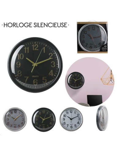 HORLOGE SILENCIEUSE 35 cm