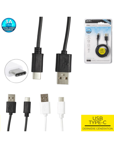 CABLE CHARGE ULTRA RAPIDE