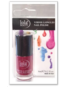 VERNIS N°6 BORDEAUX LOLA B