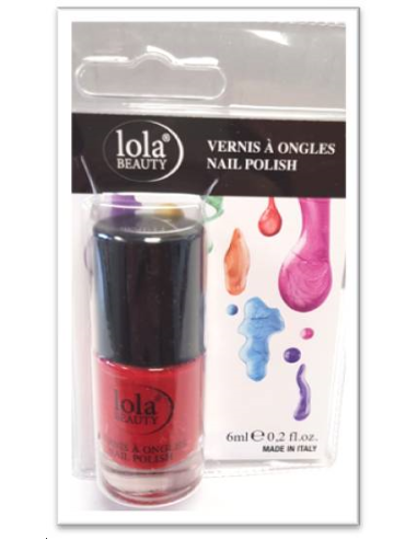 VERNIS N°10 ROUGE PASSION LOLA B