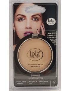 POUDRE COMPACTE N°01 TRES CLAIR