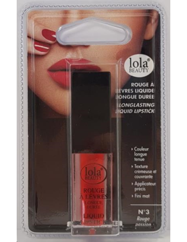 ROUGE A LEVRES LIQUIDE MAT ROUGE 