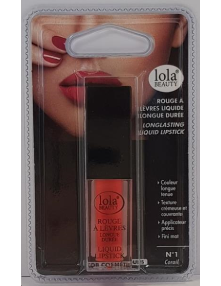 ROUGE A LEVRES LIQUIDE MAT CORAIL 