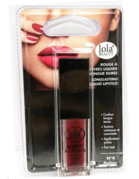 ROUGE A LEVRES LIQUIDE MAT BORDEAUX