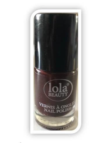 VERNIS N°5 BORDEAUX FONCE LOLA B