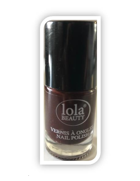 VERNIS N°5 BORDEAUX FONCE LOLA B