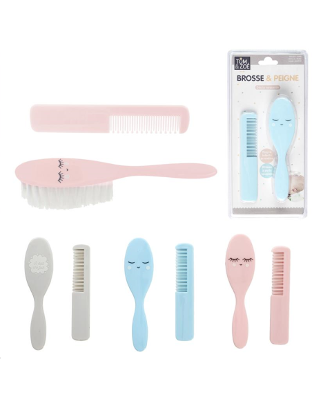 BROSSE ET PEIGNE POUR BEBE 