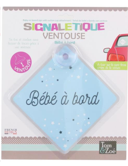 SIGNALETIQUE BEBE A BORD