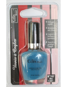 VERNIS A ONGLES BLEU MAT 
