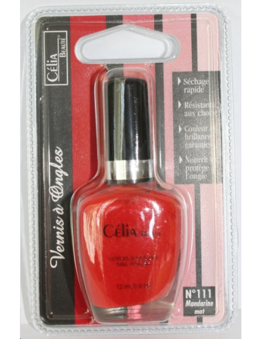 VERNIS A ONGLES MANDARINE MAT