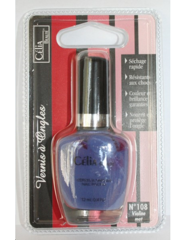 VERNIS A ONGLES VIOLINE MAT