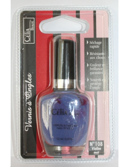 VERNIS A ONGLES VIOLINE MAT