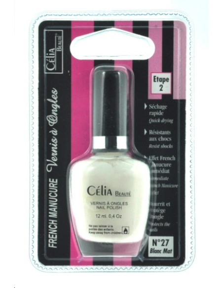 VERNIS A ONGLES BLANC MAT
