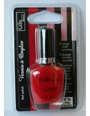 VERNIS A ONGLES ROUGE COQUELICOT