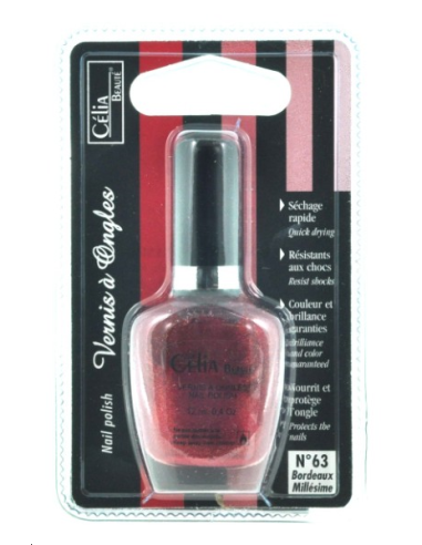 VERNIS A ONGLES BORDEAUX MILLESIME 