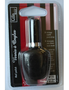 VERNIS A ONGLE GRIS FONCE METALLISE