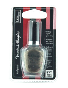 VERNIS A ONGLES BRONZE PAILLETE