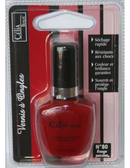 VERNIS A ONGLES ROUGE PASSION 