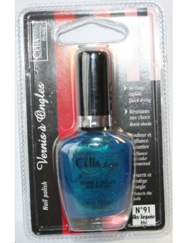 VERNIS A ONGLES BLEU TURQUOISE