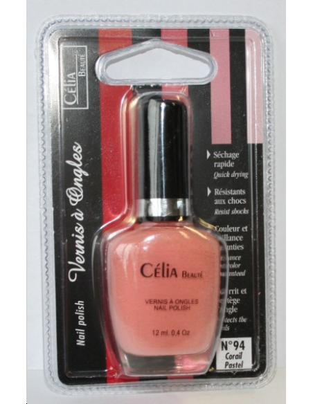 VERNIS A ONGLES CORAIL PASTEL