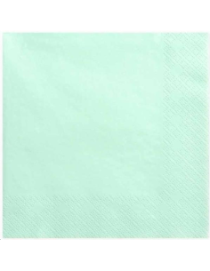 SERVIETTES EN PAPIER AQUA