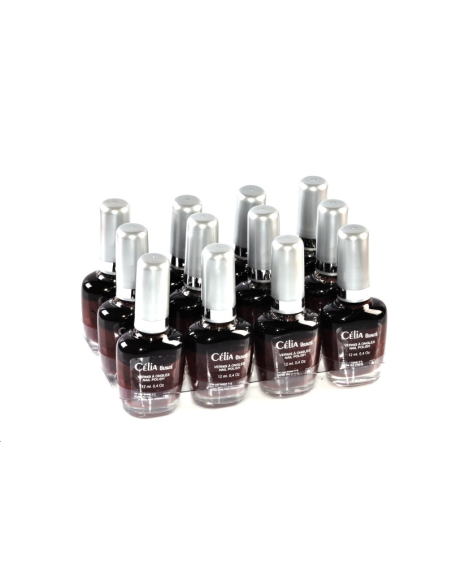 VERNIS A ONGLES MARRON MAT