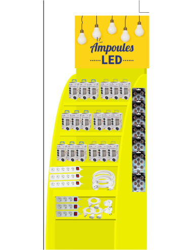 BOX AMPOULES LED + ELECTRICITE