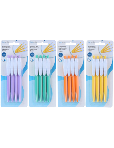 Stylos   Billes Pastels -encre bleu